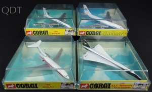 Corgi toys 108 1310 1312 1315 aircraft ll78 front