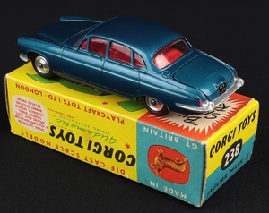 Corgi toys 238 jaguar mark x ll83 back