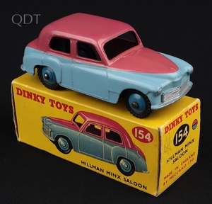 Dinky toys 154 hillman minx ll99 front