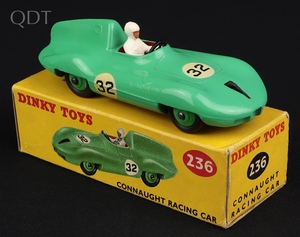 Dinky toys 236 connaught racing car ll107 front