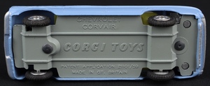 Corgi toys 229 chevrolet corvair ll118 base