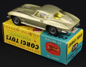 Corgi toys 310 chevrolet corvette sting ray ll131 back