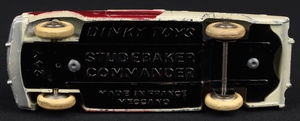 French dinky toys 24y studebaker commander ll141 base