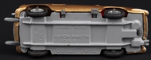 Corgi toys 261 james bond's aston martin db5 ll150 base