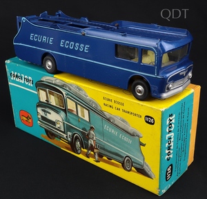 Corgi toys 1126 ecurie ecosse racing car transporter ll151 front