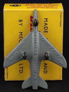 Dinky toys 763 supermarine swift fighter ll156 base