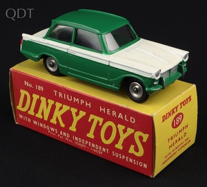 Dinky toys 189 triumph herald ll157 front