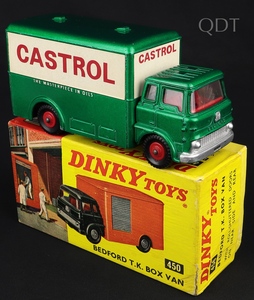 Dinky toys 450 bedford tk box van ll160 front