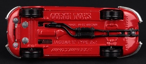 Corgi toys 374 4.2 litre e type jaguar ll167 base