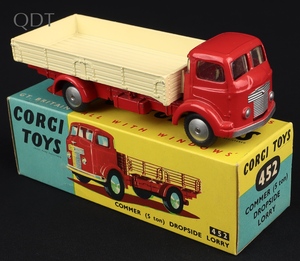 Corgi toys 452 commer dropside lorry ll168 front