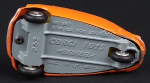 Corgi toys 233 heinkel economy car ll167 base