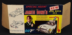 Corgi toys 270 james bond aston martin db5 ll174 back