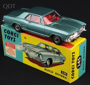 Corgi toys 245 buick riviera ll198 front