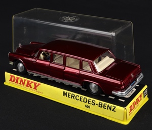 Dinky toys 128 mercedes benz ll200 back