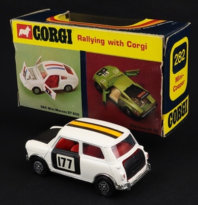 Corgi toys 282 mini cooper ll211 back