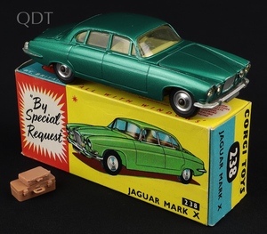 Corgi toys 238 jaguar mark x ll215 front