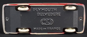 Cij 3:16 plymouth belvedere ll238 base