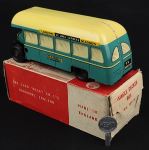 Chad valley 10073 motor bus ll243 back