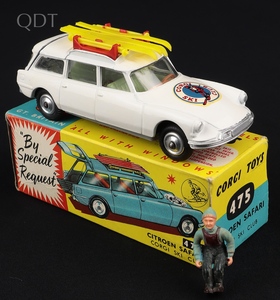 Corgi toys 475 citroen safari ski club ll253 front