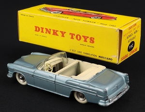 French dinky toys 24a chrysler new yorker ll264 back