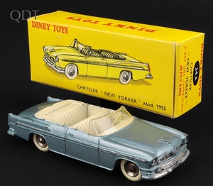 French dinky toys 24a chrysler new yorker ll264 front
