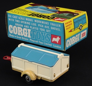 Corgi toys 109 pennyburn trailer ll280 back