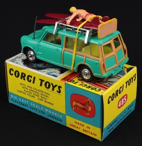 Corgi toys 485 surfing mini ll287 back