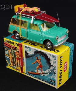 Corgi toys 485 surfing mini ll287 front