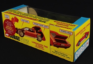Corgi toys 342 lamborghini p400 gt miura with fighting bull ll297 box