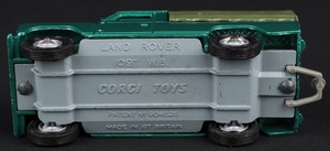 Corgi toys 438 landrover kk304 base