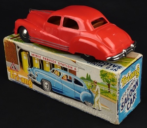 Tri ang minic 2 saloon car ll326 back