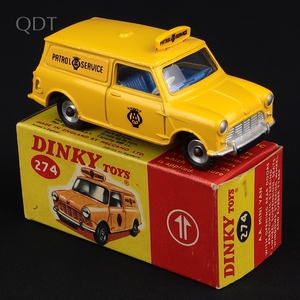 Dinky toys 274 aa mini van ll328 front