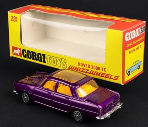 Corgi toys 281 rover 2000 tc ll330 back