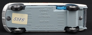 Corgi toys 513 citroen safari alpine rescue ll241 base