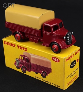 Dinky toys 413 austin covered wagon ll334 front