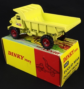 Dinky toys 965 euclid rear dump truck ll336 back