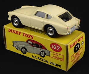 Dinky toys 167 a.c. aceca gloss cream ll341 back