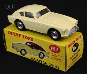 Dinky toys 167 a.c. aceca gloss cream ll341 front