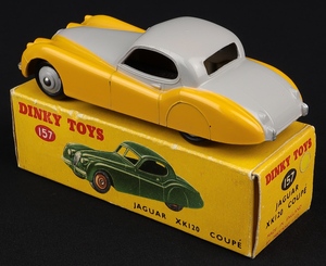 Dinky toys 157 jaguar xk120 coupe ll358 back