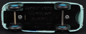 Dinky toys 101 sunbeam alpine sports ll359 base