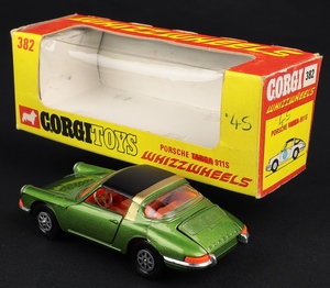 Corgi toys 382 porsche targa 911s ll364 back