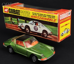 Corgi toys 382 porsche targa 911s ll364 front