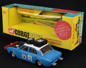 Corgi toys 302 hillman hunter kagaroo ll373 back