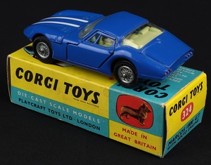 Corgi toys 324 marcos 1800 gt volvo engine ll386 back
