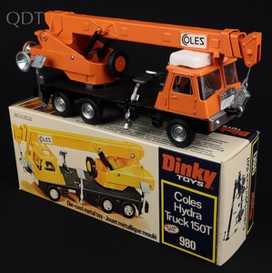 Dinky toys 980 coles hydra truck 150t ll417 front