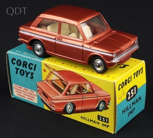 Corgi toys 251 hillman imp ll440 front
