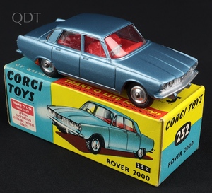 Corgi toys 252 rover 2000 ll452 front
