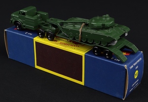 Matchbox series no.3 tank transporter tank ll462 back