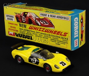 Corgi toys 344 ferrari 206 dino sport ll470 front