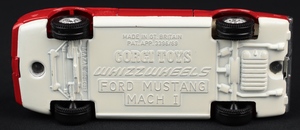 Corgi toys 391 james bond mustang ll472 base